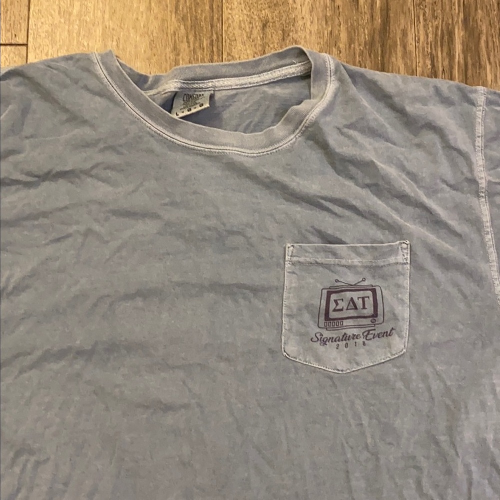 Sigma Delta Tau (SDT) signature event shirt